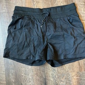 Black North Face shorts